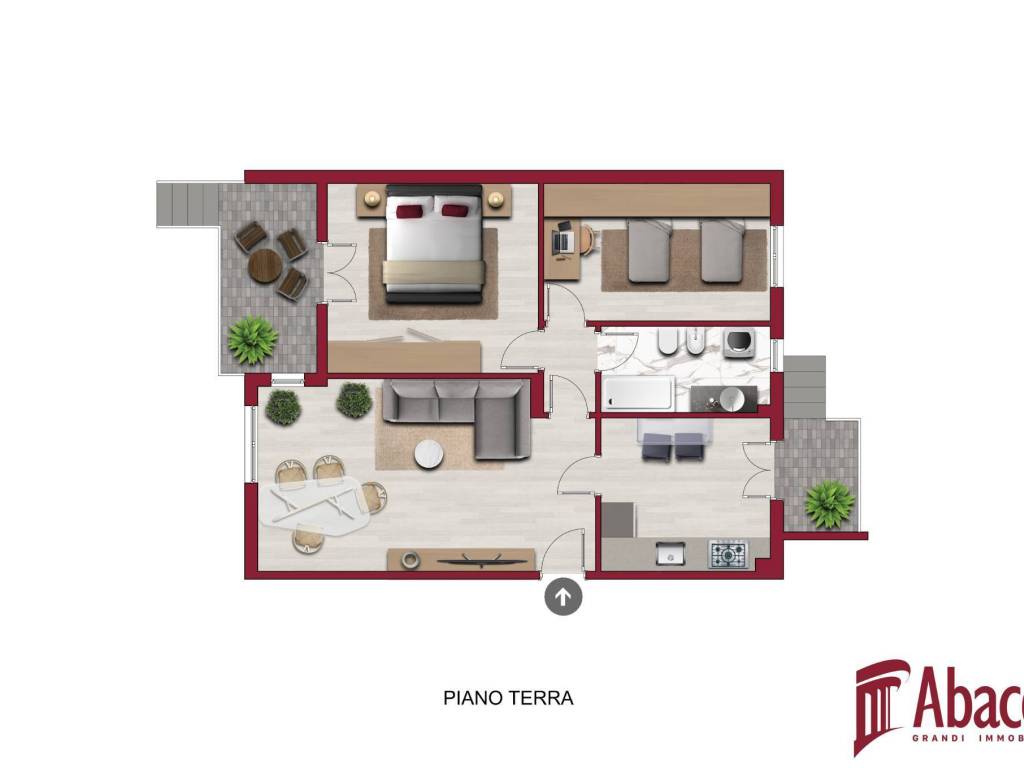 Appartamento a Rieti in Via Alessandro Manzoni, 19 - Foto 2