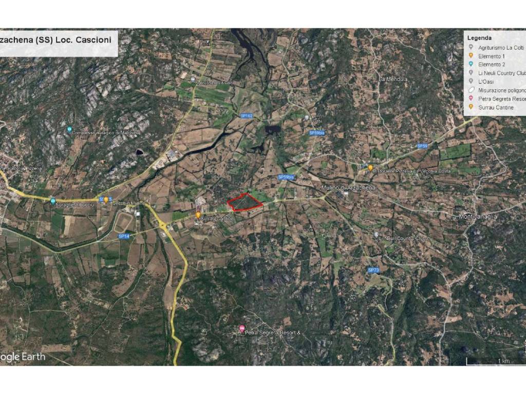 Terreno a Arzachena in Via Balbarichinu, 26 - Foto 2