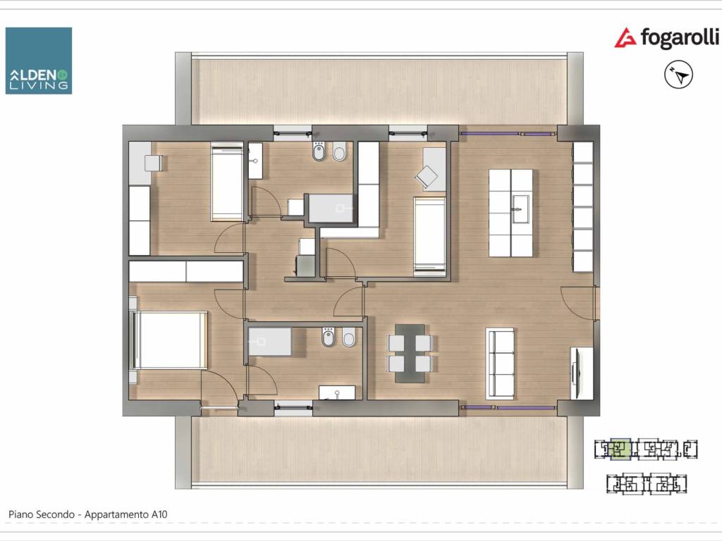 Appartamento a Aldeno in Via del Porto - Foto 3
