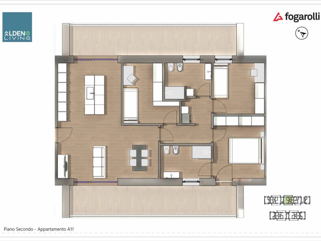 Appartamento a Aldeno in Via del Porto - Foto 3