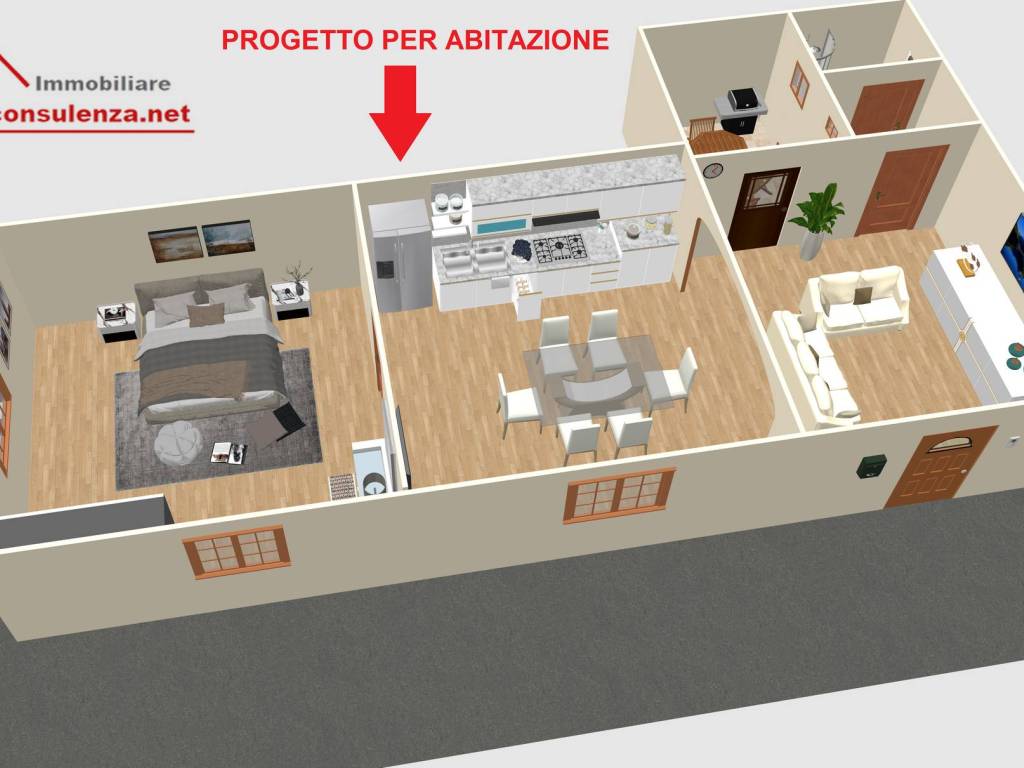Appartamento a Melissano in Via Antonio Canova, 9 - Foto 2