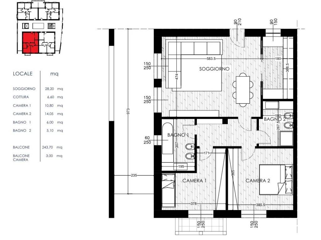Appartamento a Nizza monferrato in Via Montegrappa, 21 - Foto 4