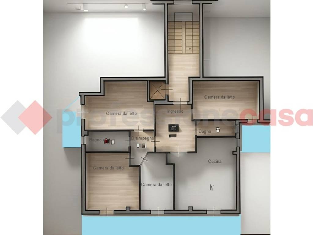 Appartamento a Roccapiemonte in Via Roma, 183 - Foto 3