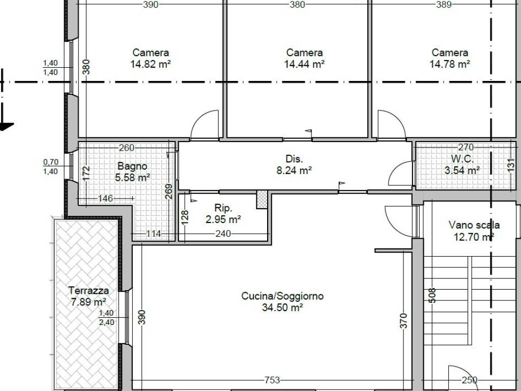 Appartamento a San severino marche in Via Michelangelo Buonarroti, 7 - Foto 3