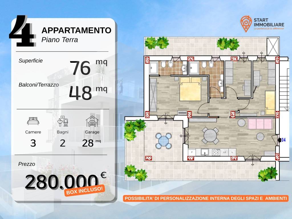 Appartamento a Civitanova marche in Via Tiziano Vecellio, 16 - Foto 4