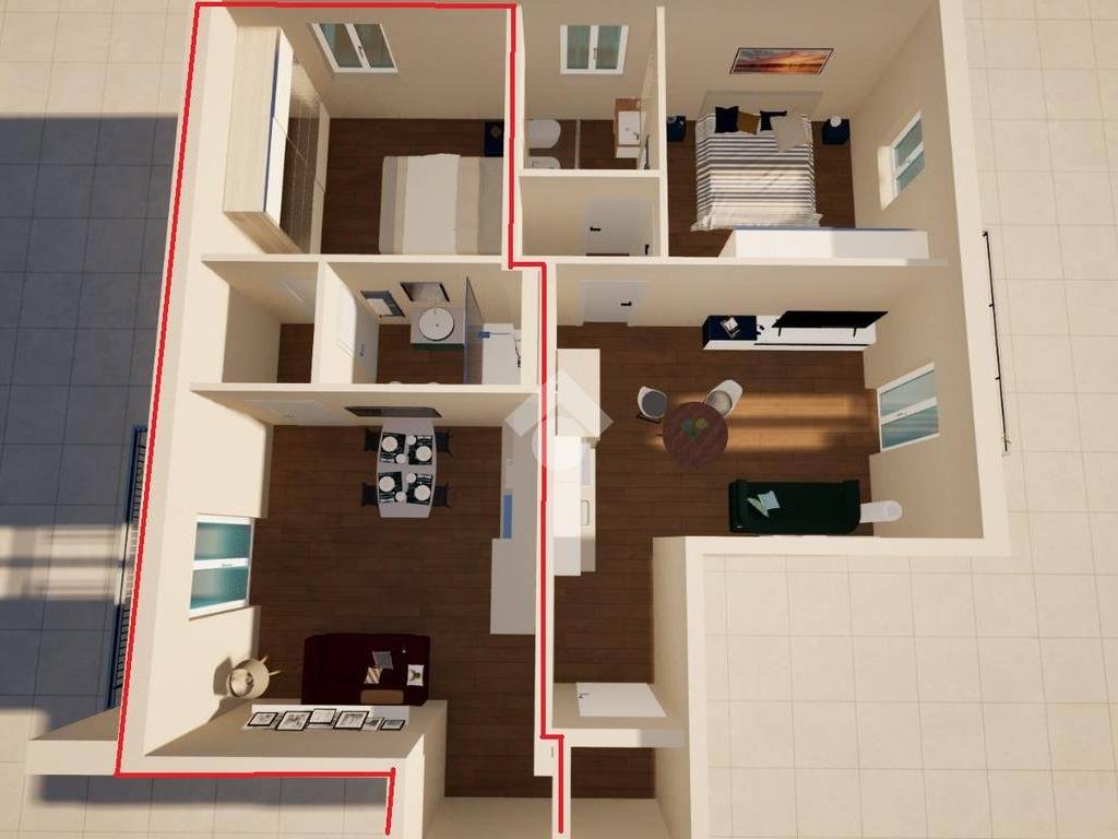Appartamento a Verona in Via zenatello, 4 - Foto 3