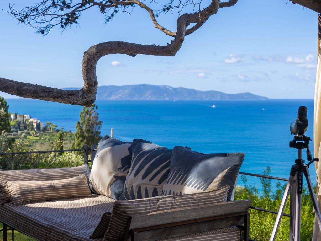 Villa a Monte argentario in Strada Provinciale Panoramica Porto Santo Stefano, 353 - Foto 3