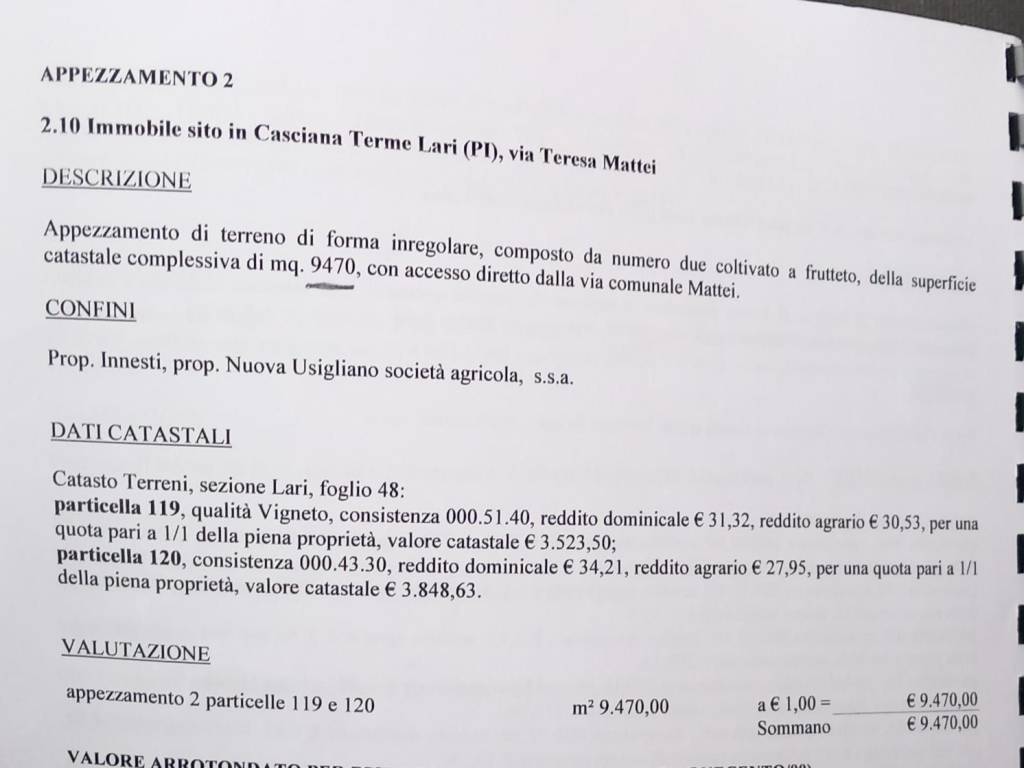 Terreno a Casciana terme lari - Foto 4