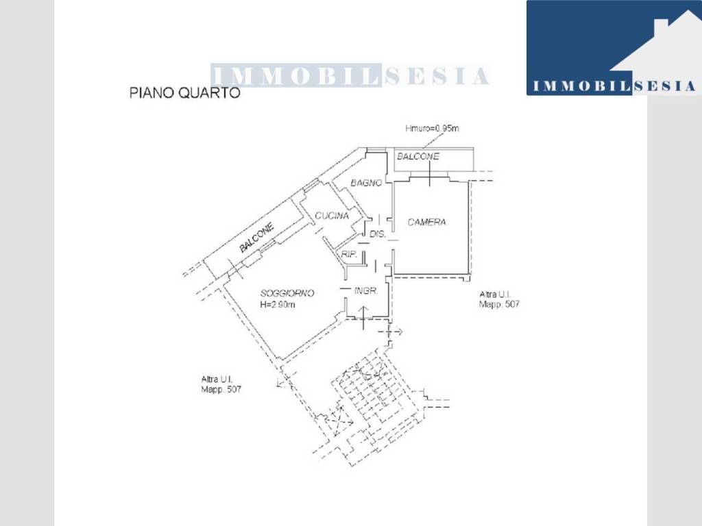 Appartamento a Borgosesia in Via FERRO, 71 - Foto 3