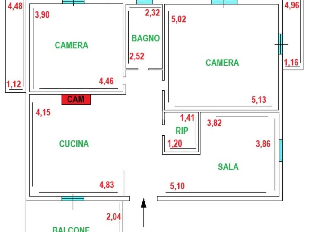 Appartamento a Aprilia in Via Taro, 31 - Foto 2