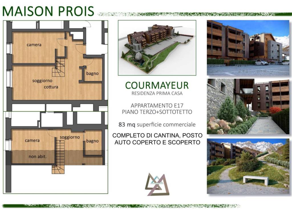 Appartamento a Courmayeur in Strada Larzey - Foto 3