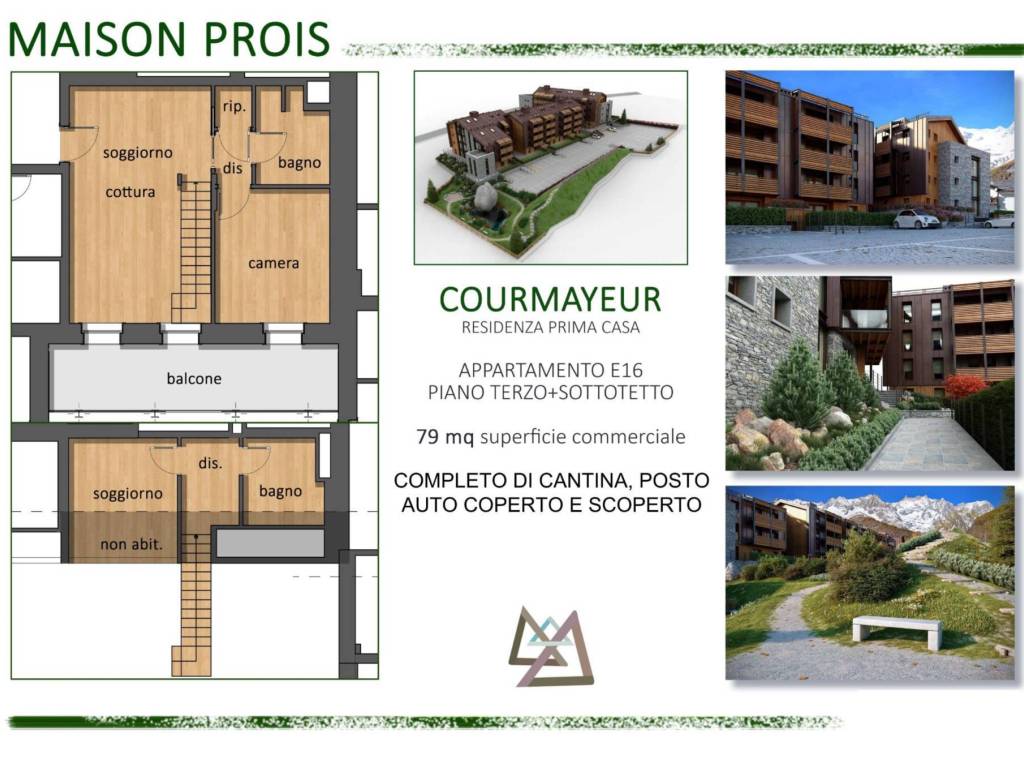 Appartamento a Courmayeur in Strada Larzey - Foto 2