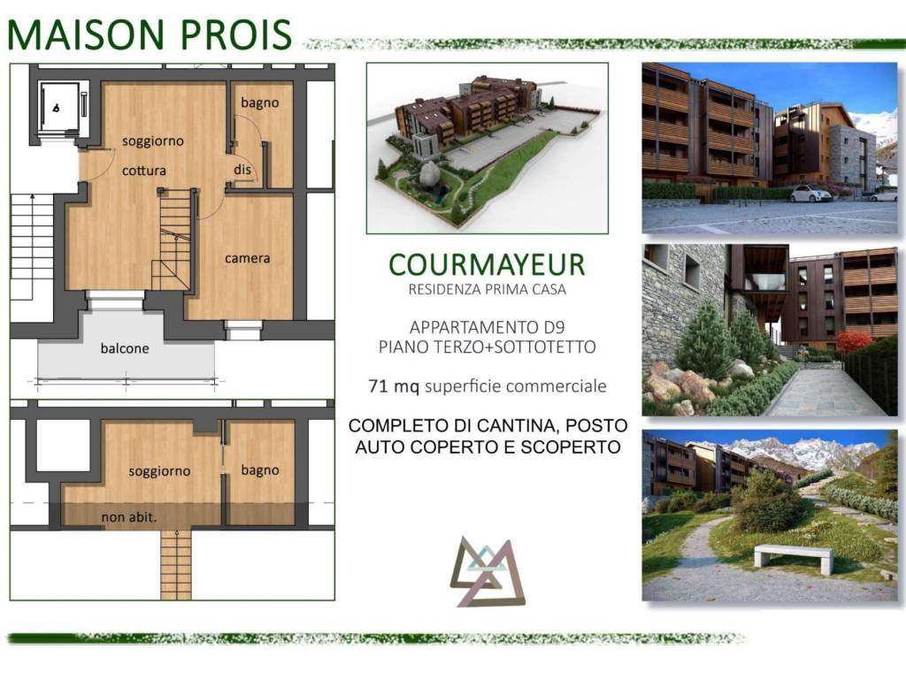Appartamento a Courmayeur in Strada Larzey - Foto 2