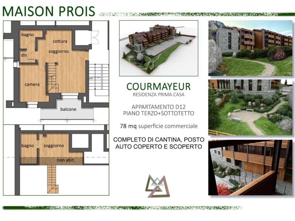 Appartamento a Courmayeur in Strada Larzey - Foto 2