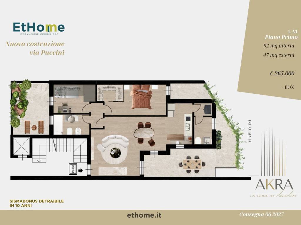 Appartamento a Andria in Via Giacomo Puccini, 12 - Foto 2