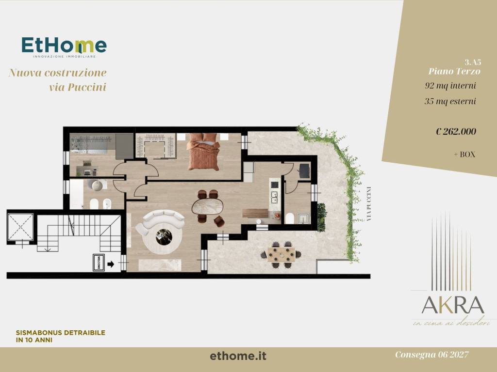 Appartamento a Andria in Via Giacomo Puccini, 12 - Foto 2