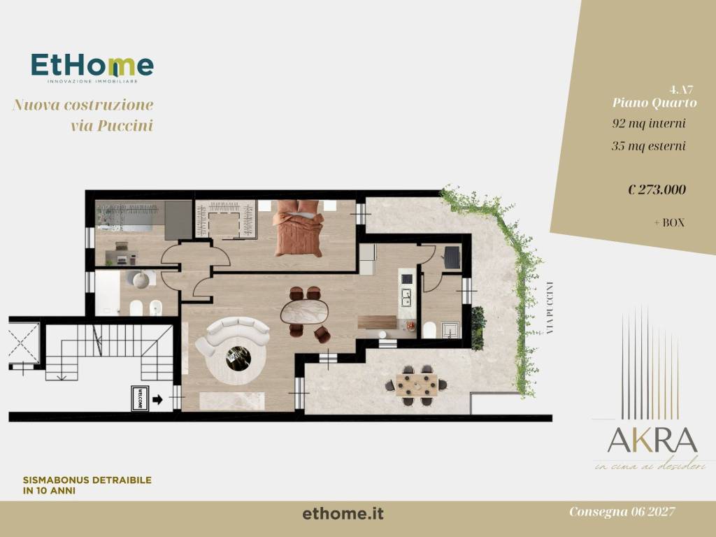 Appartamento a Andria in Via Giacomo Puccini, 12 - Foto 2