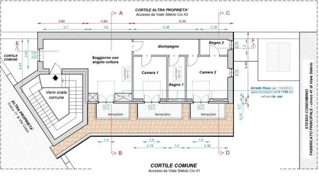 Attico / mansarda a Milano in Viale Stelvio, 41 - Foto 5
