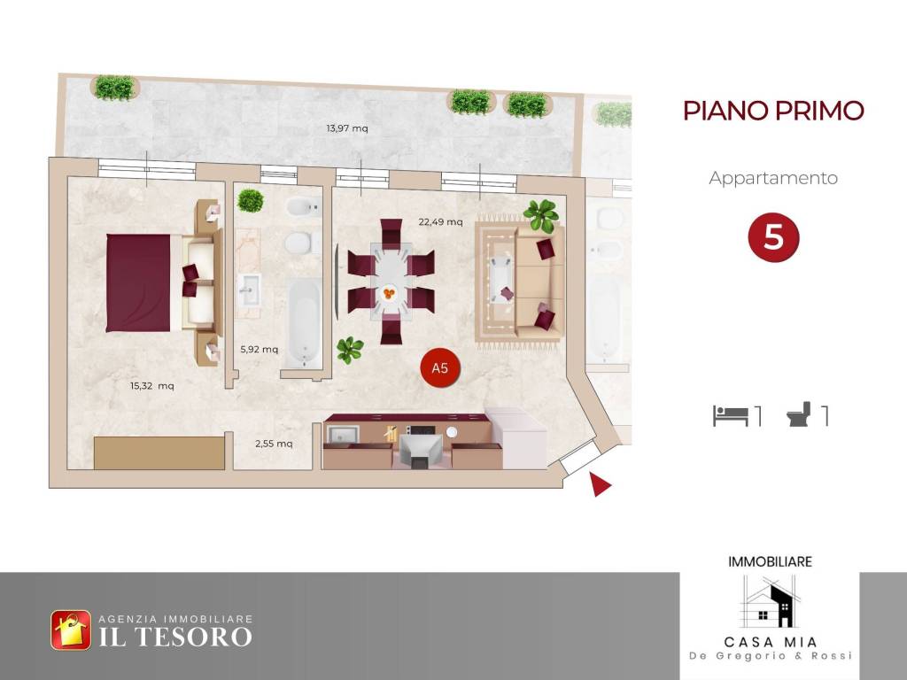 Appartamento a Verucchio in Via di Mezzo, 23 - Foto 4
