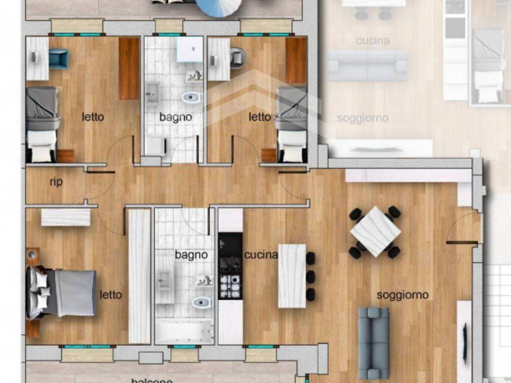 Appartamento a Campobasso in Via Porta Napoli, 71 - Foto 5