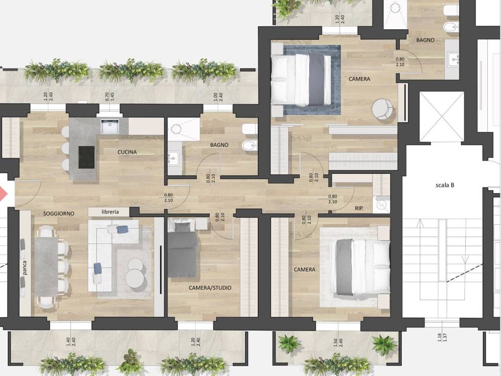 Appartamento a Verona in Via Curtatone - Foto 2