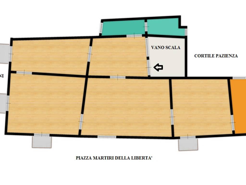 Palazzo / stabile a Trapani in Via Orfane, 19 - Foto 4