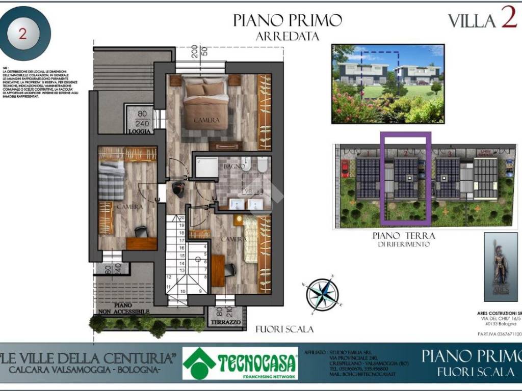 Villa a Valsamoggia in Via Alessandro Scorzoni, 1 - Foto 3