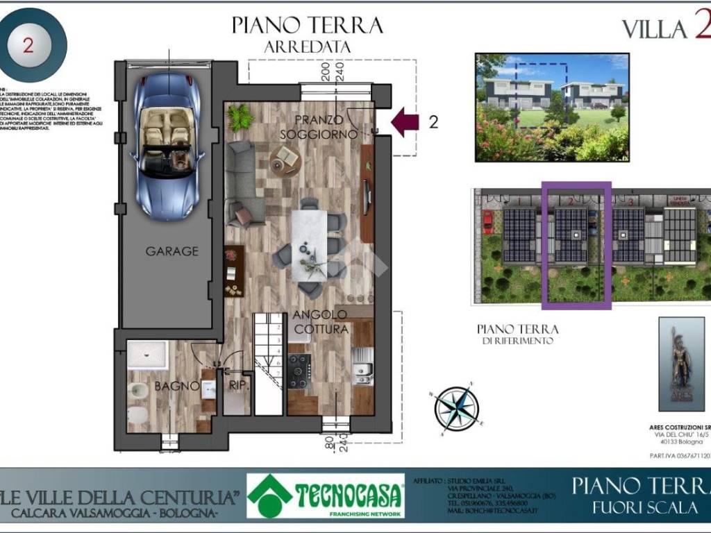 Villa a Valsamoggia in Via Alessandro Scorzoni, 1 - Foto 4