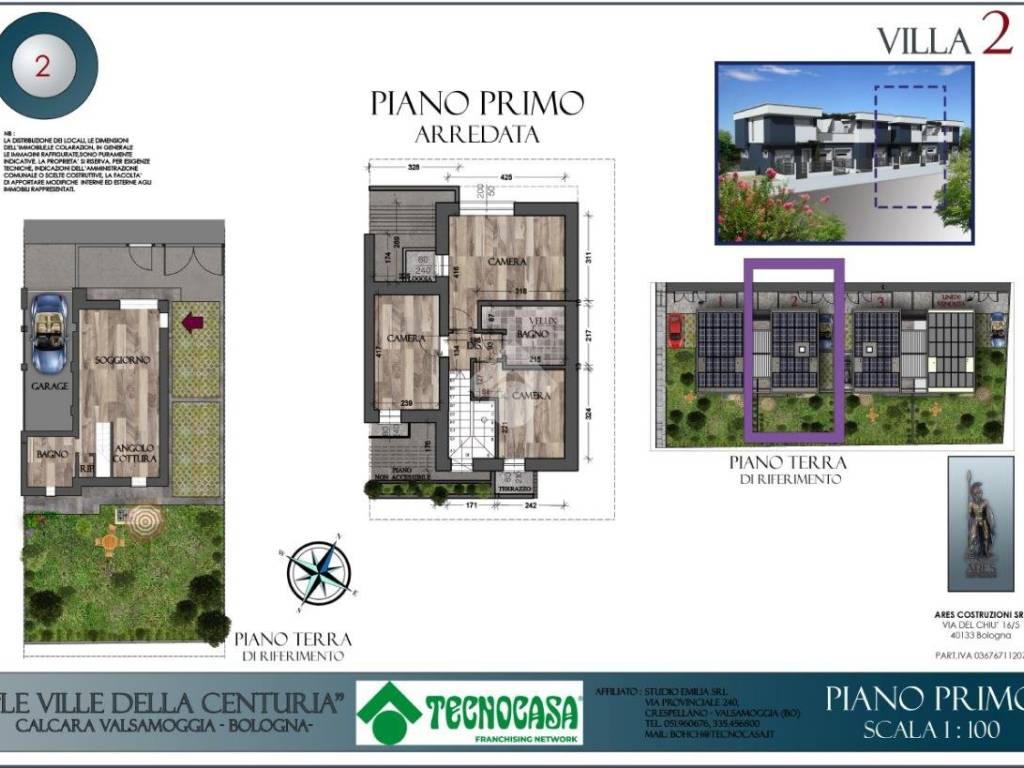 Villa a Valsamoggia in Via Alessandro Scorzoni, 1 - Foto 5