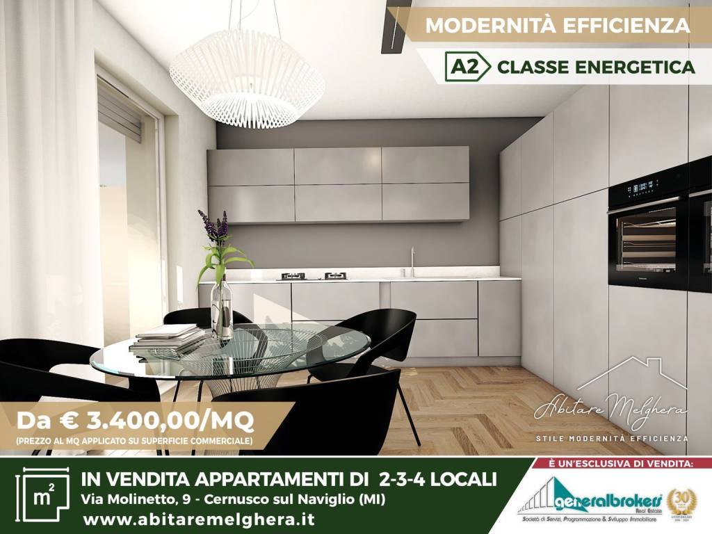 Appartamento a Cernusco sul naviglio in Via Molinetto, 9 - Foto 3