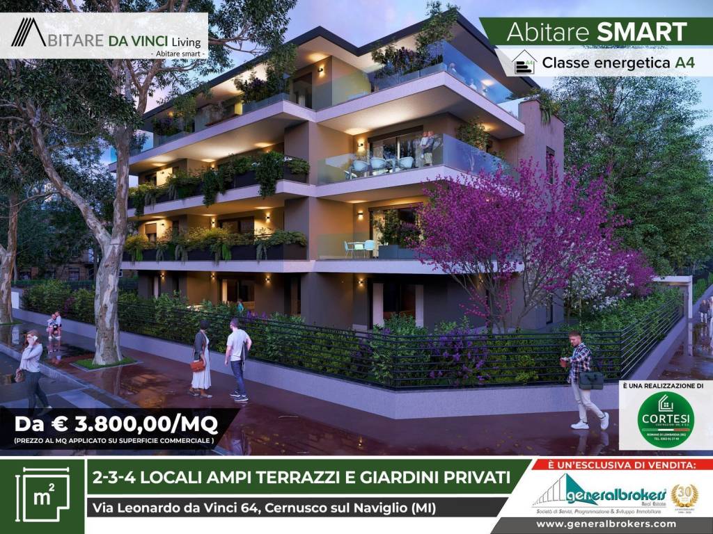 Appartamento a Cernusco sul naviglio in Leonardo Da Vinci, 64 - Foto 5