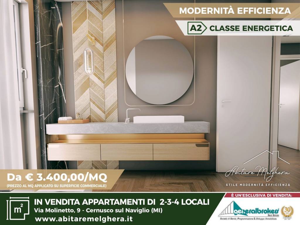 Appartamento a Cernusco sul naviglio in Molinetto, 9 - Foto 5