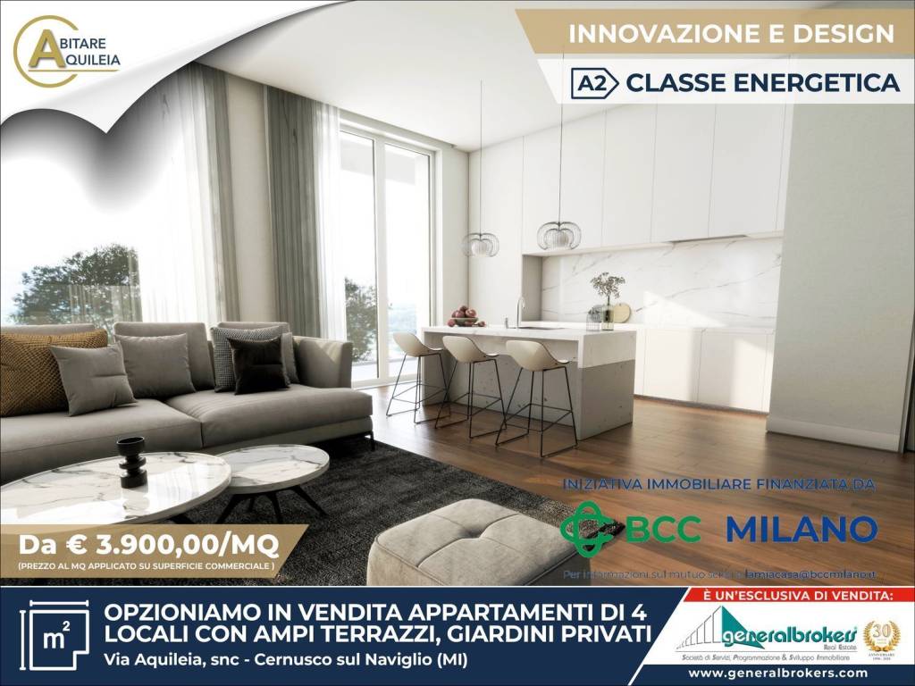 Appartamento a Cernusco sul naviglio in Aquileia, 14 - Foto 5