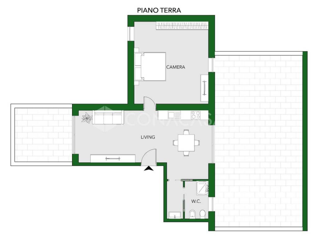 Appartamento a Bari in Via Napoli, 373 - Foto 3