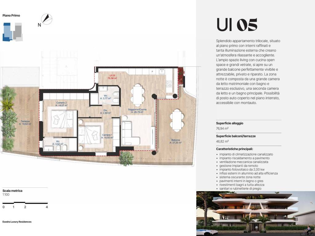 Appartamento a Riccione in Viale Francesco Baracca - Foto 5