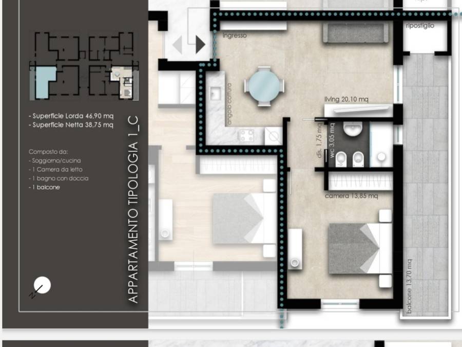 Appartamento a Tropea in Viale Don Mottola - Foto 5