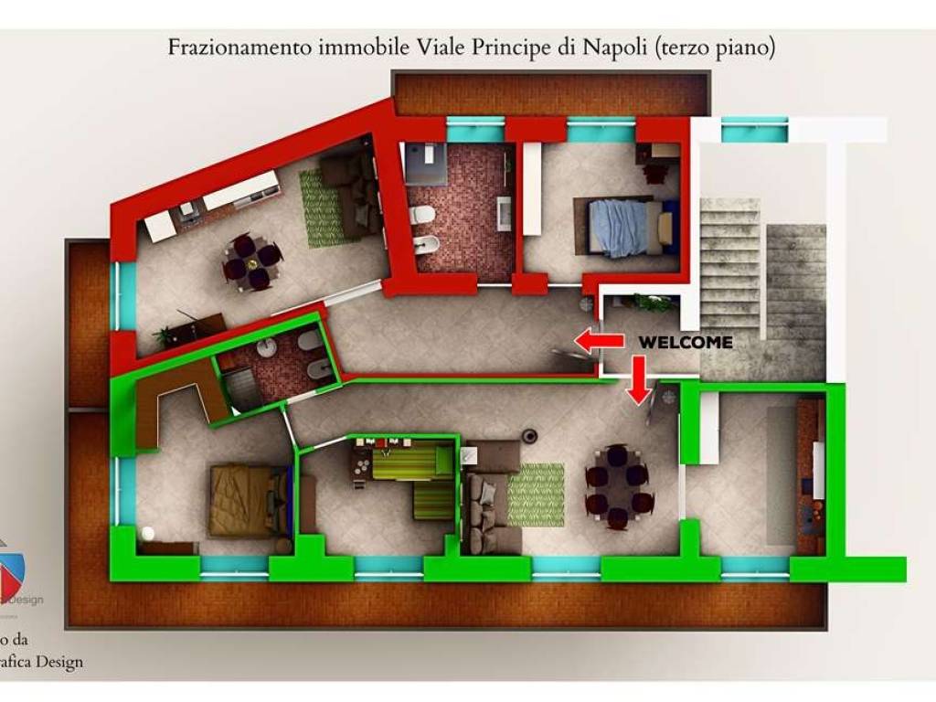 Appartamento a Benevento in Piazza Bissolati - Foto 2