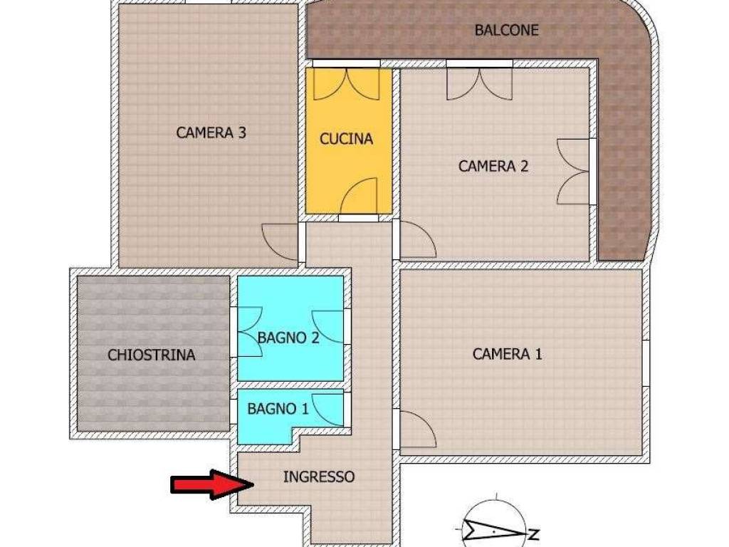 Appartamento a Messina in Via La Farina , 17 - Foto 3