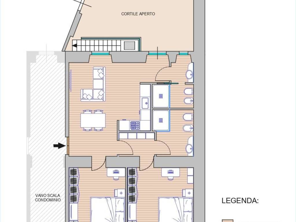 Appartamento a Cagliari in VIA MACHIAVELLI, 18 - Foto 2