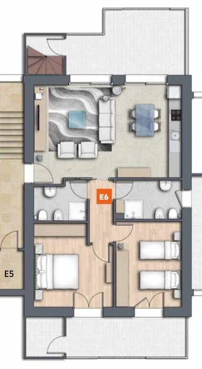 Attico / mansarda a Udine in Via Risano - Foto 2