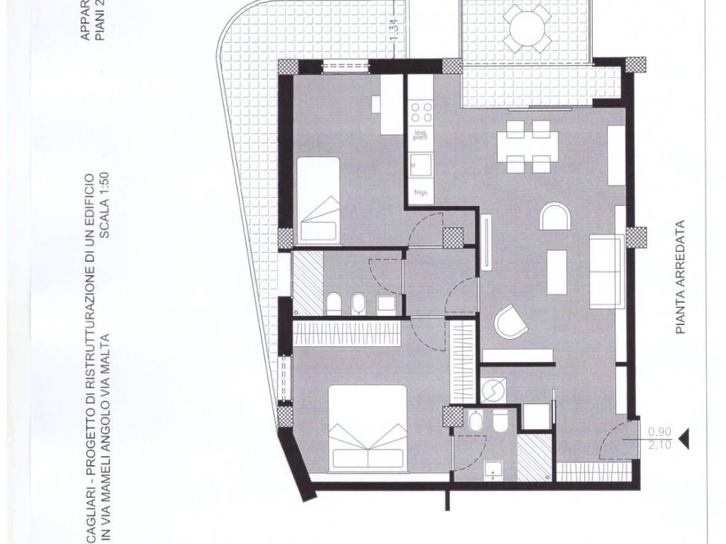 Appartamento a Cagliari in Via Goffredo Mameli - Foto 2
