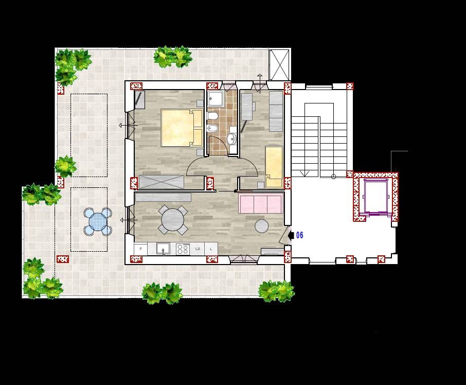 Attico / mansarda a Civitanova marche in Via Tiziano Vecellio - Foto 2