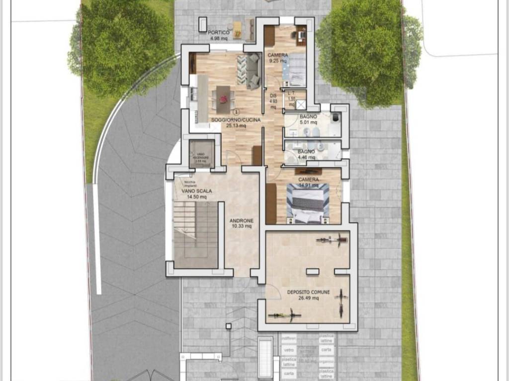 Progetto a Rimini in Via Carmagnola, 3 - Foto 2