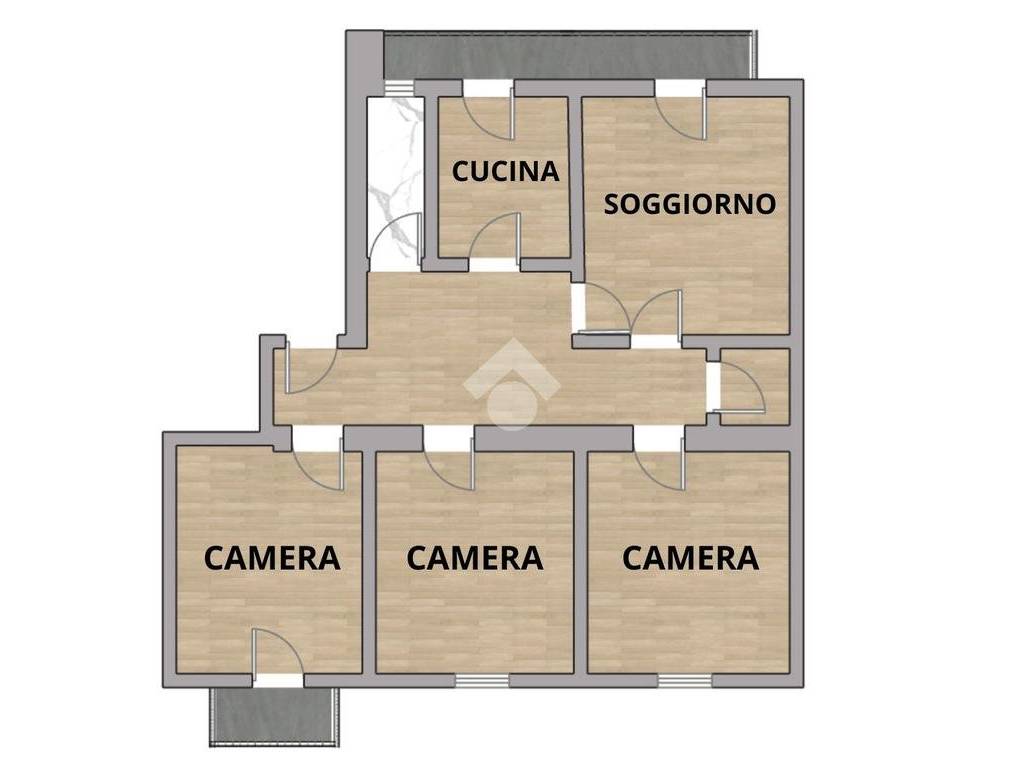 Appartamento a Saluzzo in Via piave, 42 - Foto 2