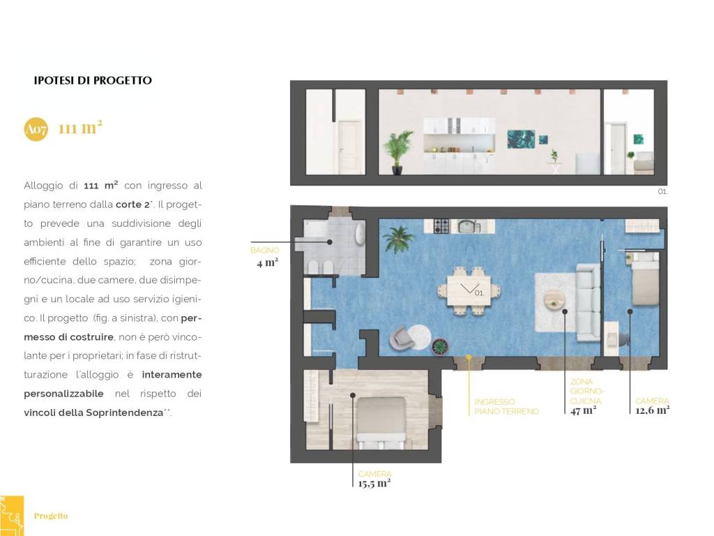 Appartamento a Marentino in Strada Castel Maiolo - Foto 3
