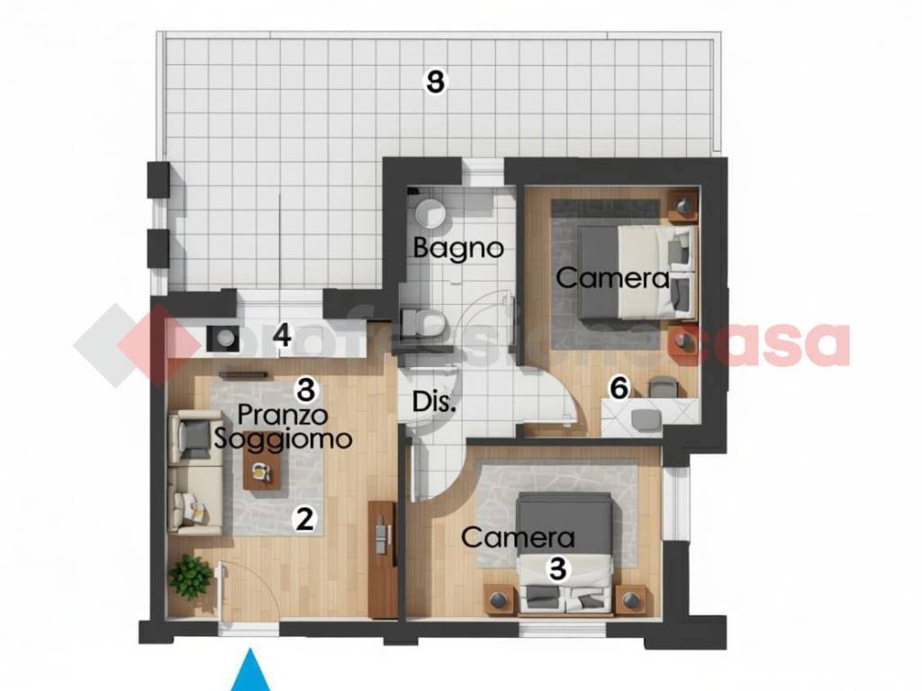 Appartamento a Tortoreto in Via Spataro, snc - Foto 4