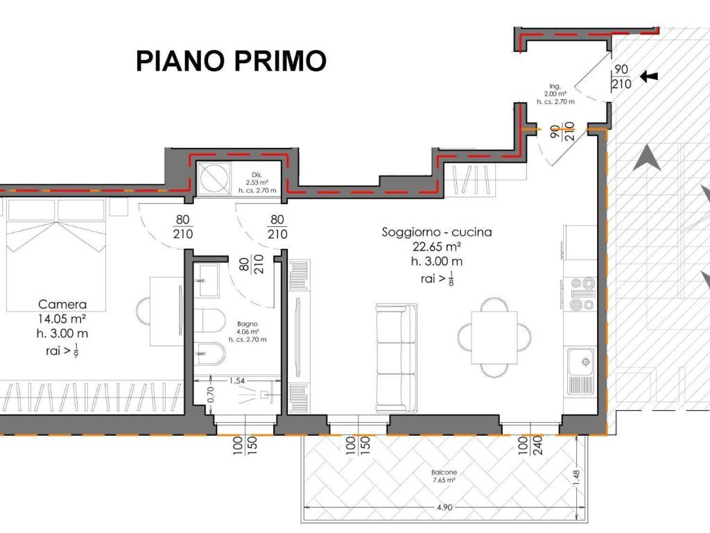 Appartamento a Verona in Via Eleonora Duse, 12 - Foto 2