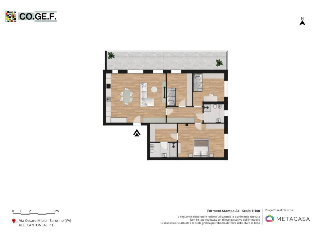 Appartamento a Saronno in Via Cesare Miola - Foto 2