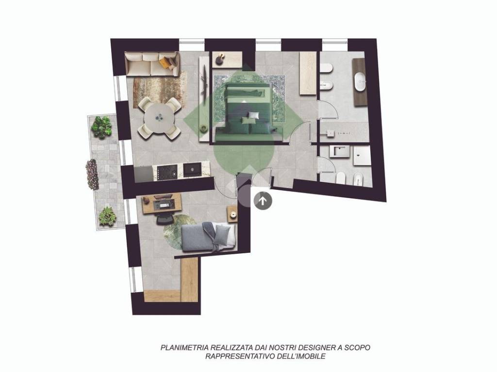 Appartamento a Oggiono in Piazza della Chiesa, 005 - Foto 2