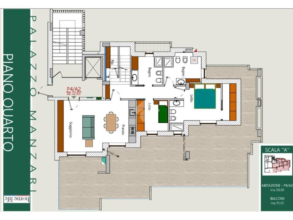 Appartamento a Casamassima in V. Conversano, 46 - Foto 4